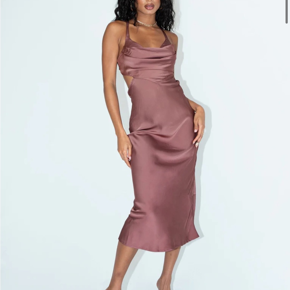 Princess Polly Maxi Kali dress Brown